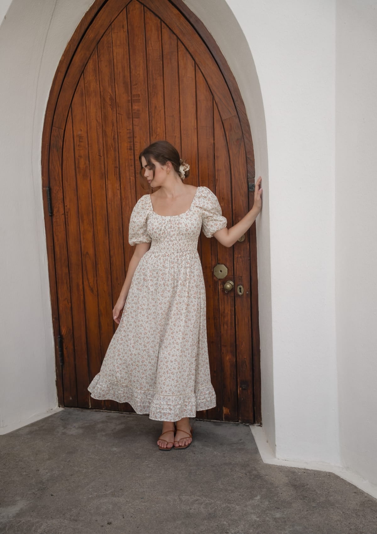 Aubree Day Dress | Morrissey Rose Petal