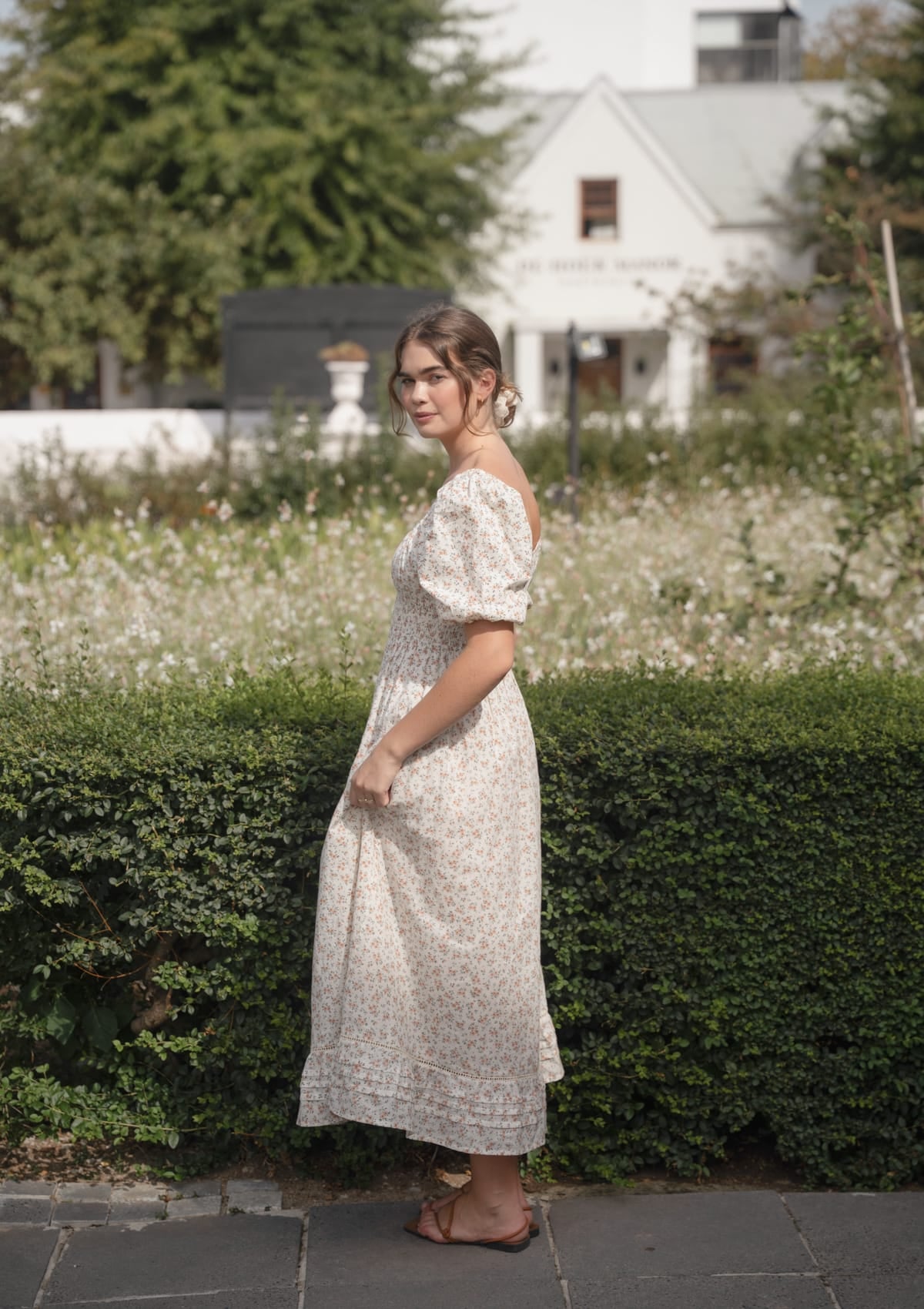 Aubree Day Dress | Morrissey Rose Petal