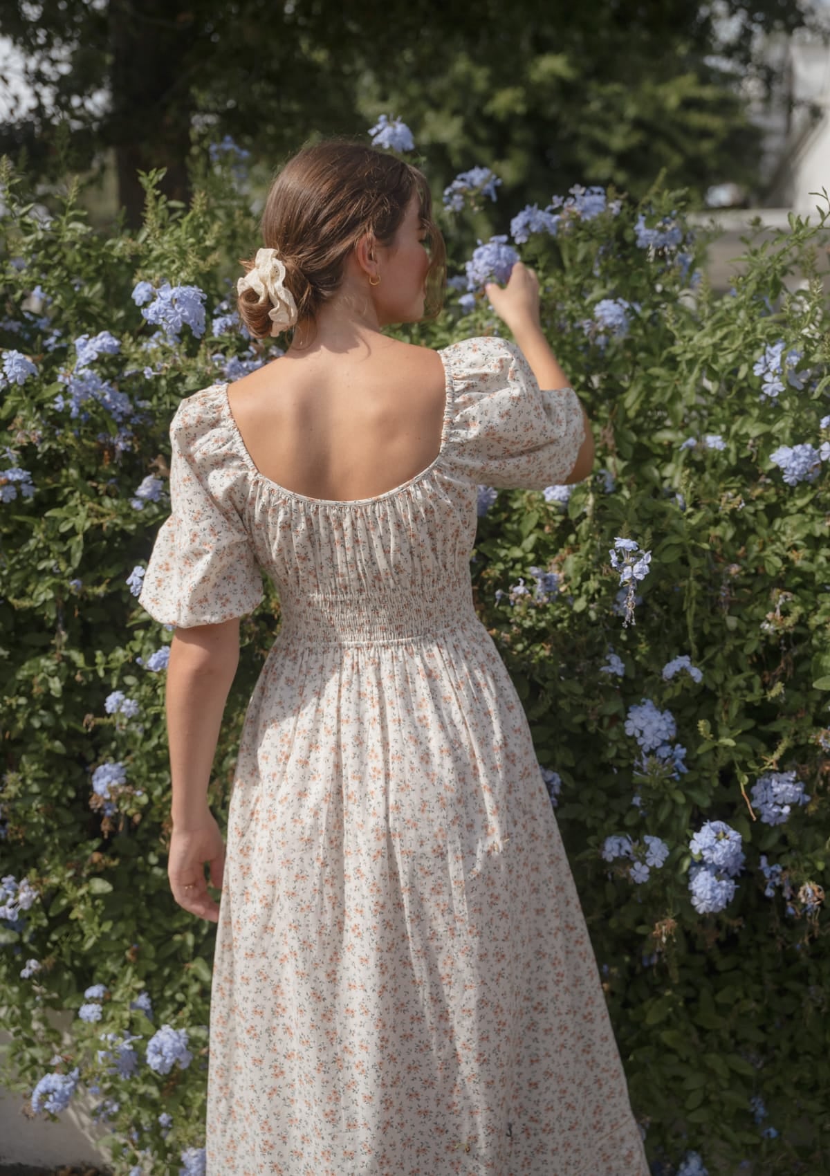 Aubree Day Dress | Morrissey Rose Petal