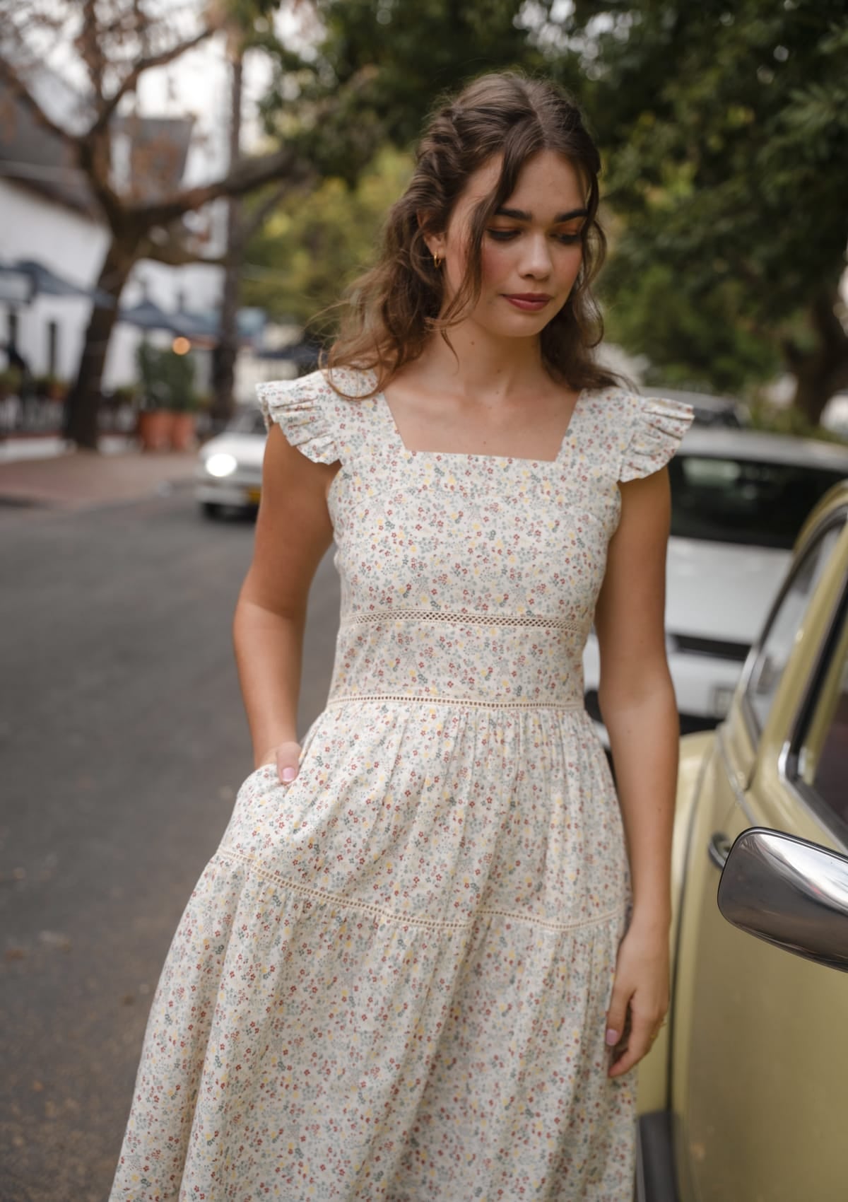Claudine Day Dress | Woodehouse Blossom