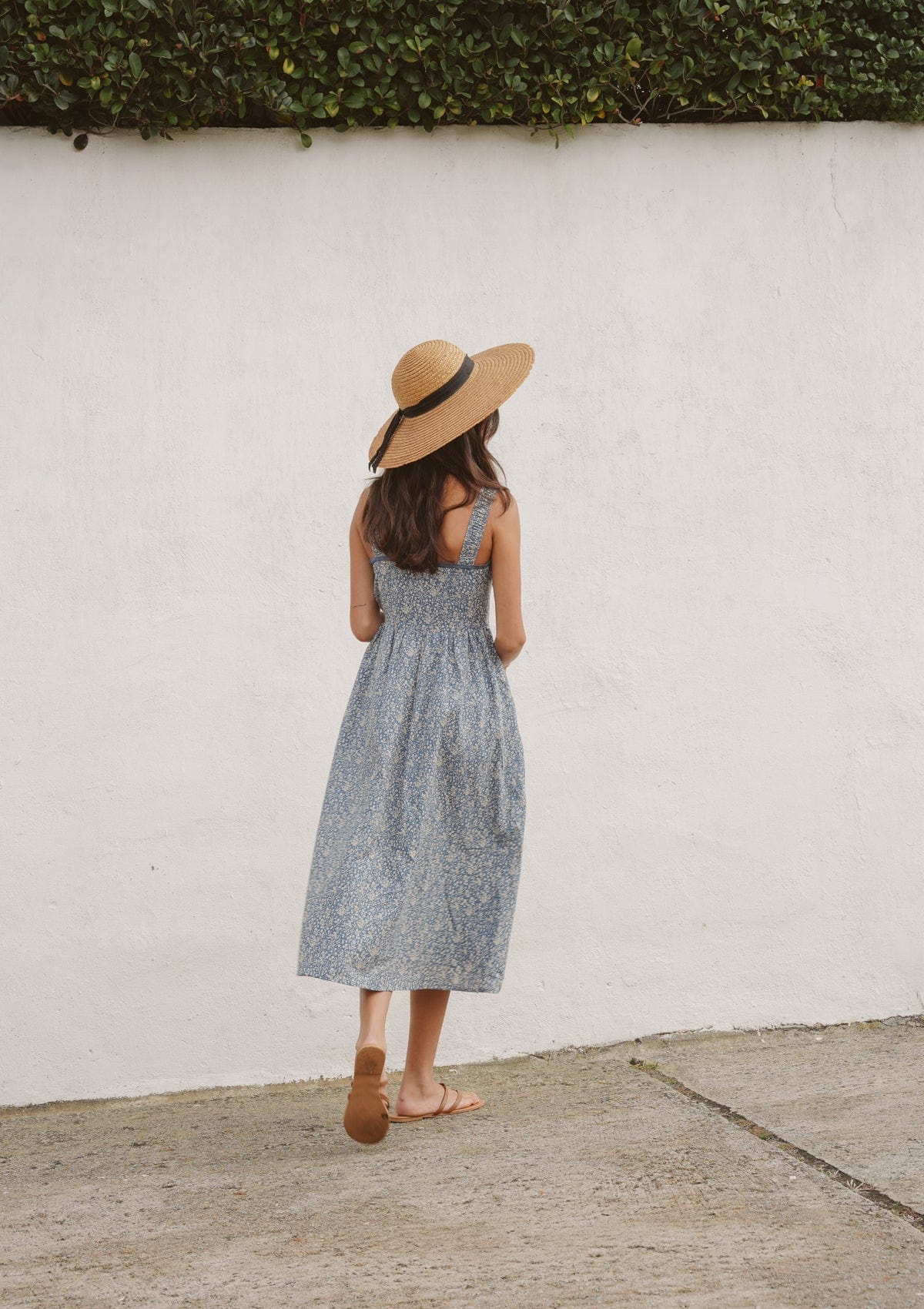 Camille Day Dress | Edelweiss Bleu