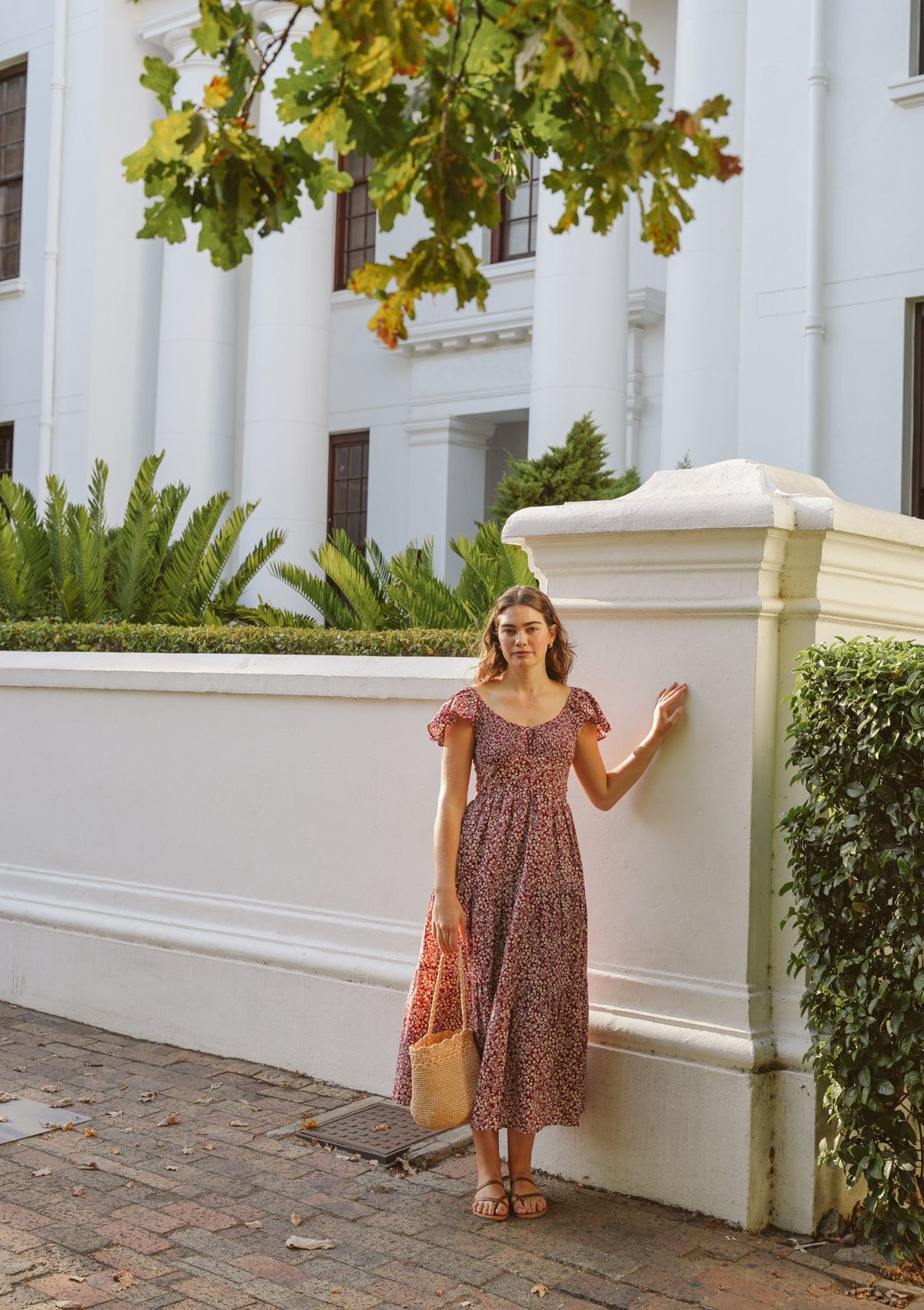 Annie Day Dress | Camellia Garden