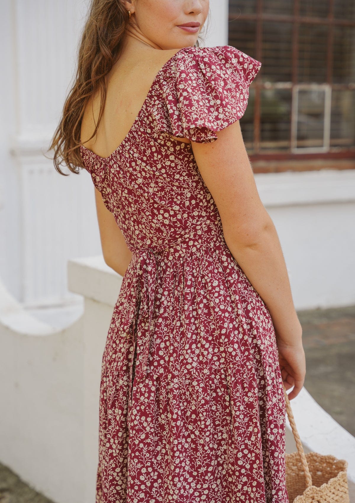 Annie Day Dress | Camellia Garden