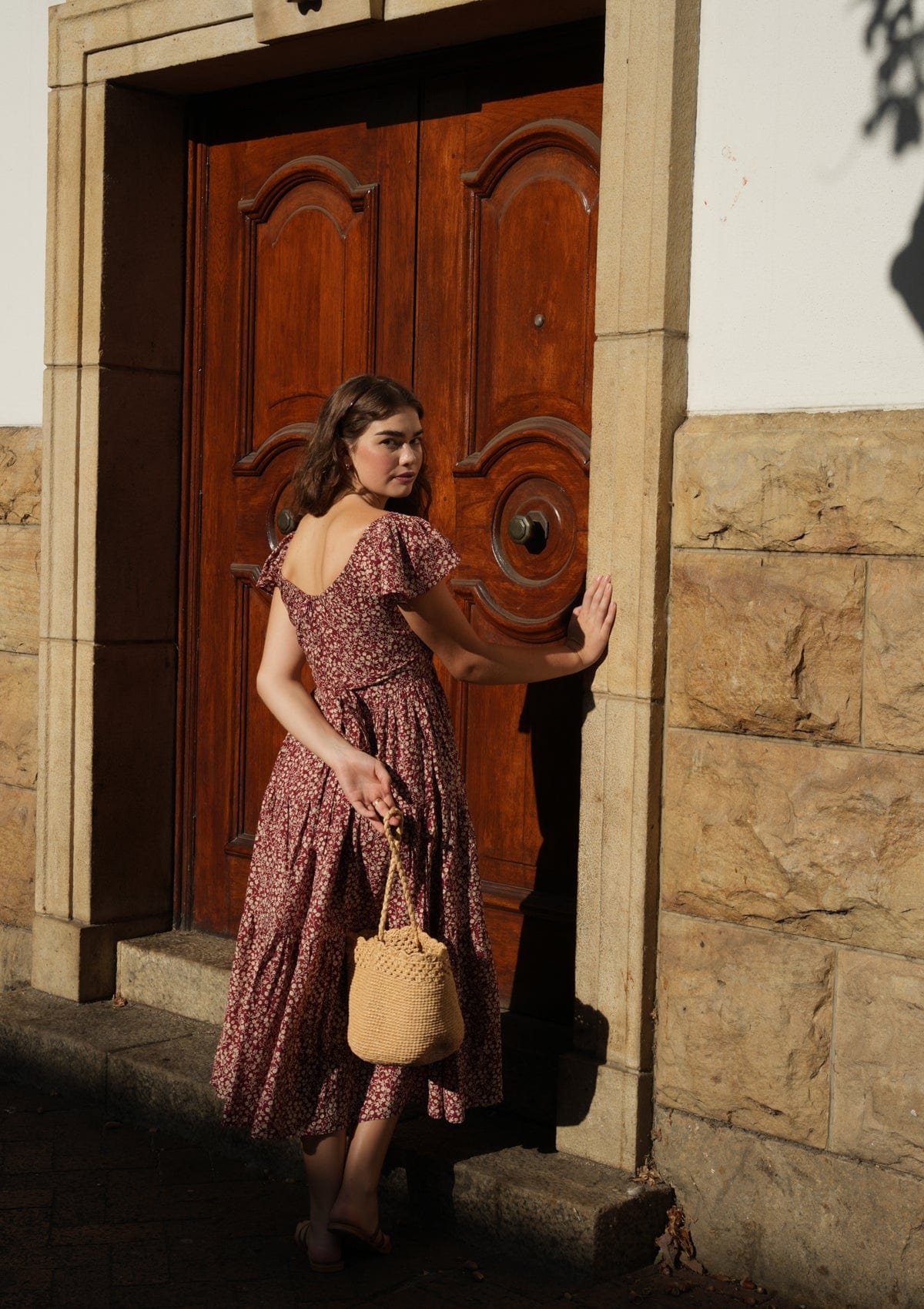 Annie Day Dress | Camellia Garden