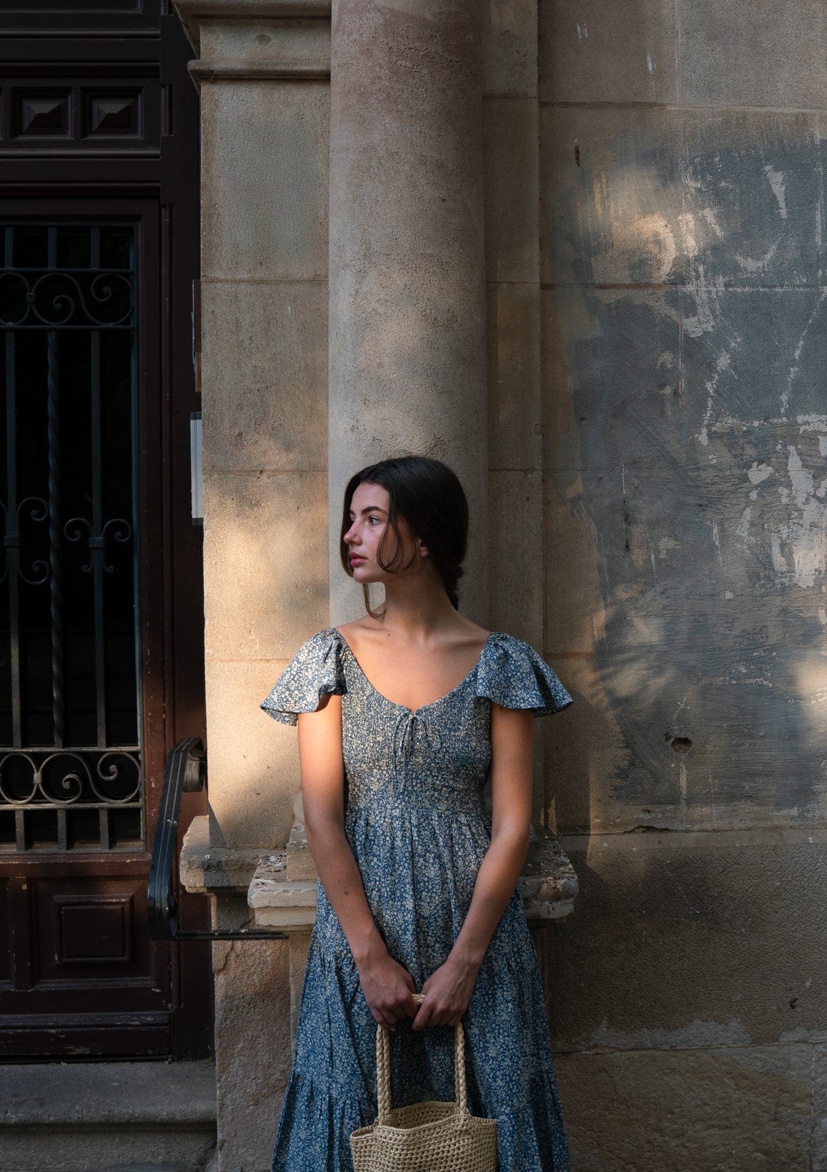 Annie Day Dress | Edelweiss Bleu
