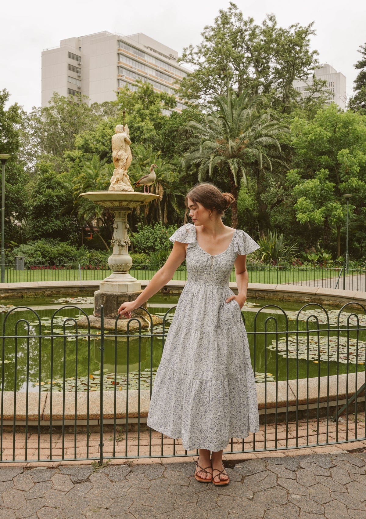Annie Day Dress | Edelweiss Creme