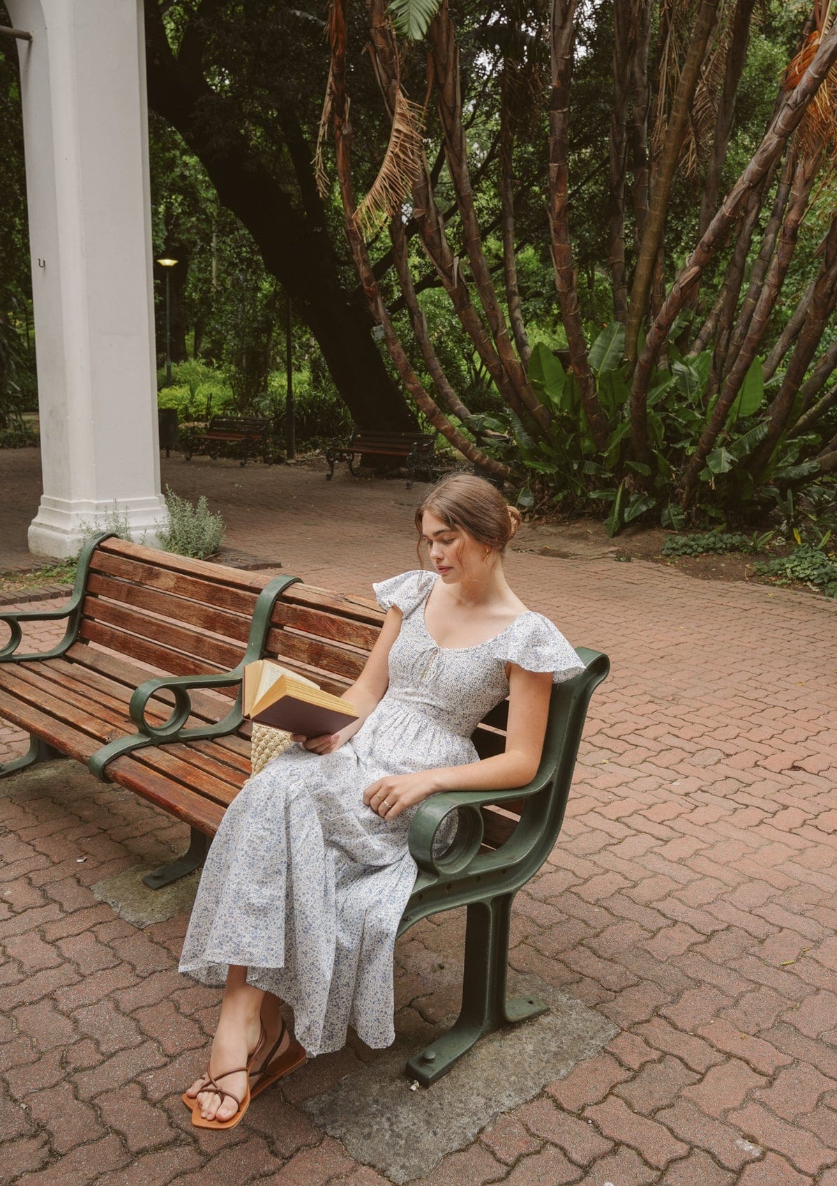 Annie Day Dress | Edelweiss Creme