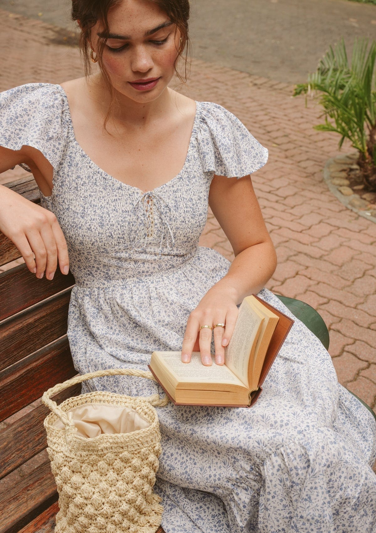 Annie Day Dress | Edelweiss Creme