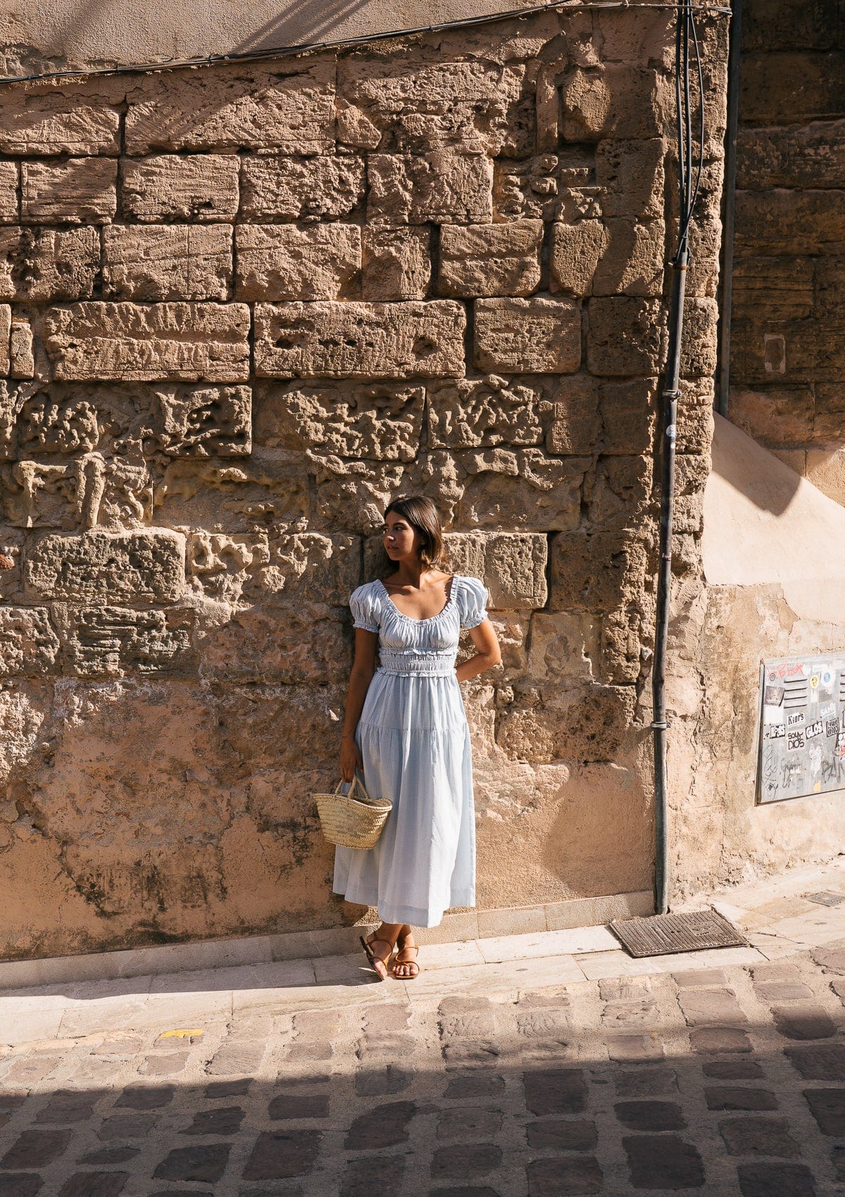 Bennet Day Dress | Petite Gingham Bleu
