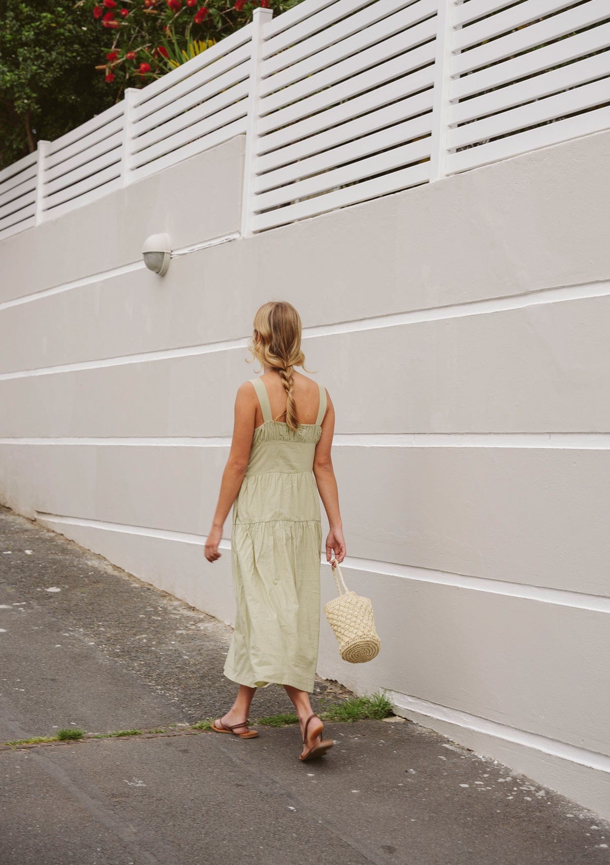 Edith Day Dress | Pond Dobby