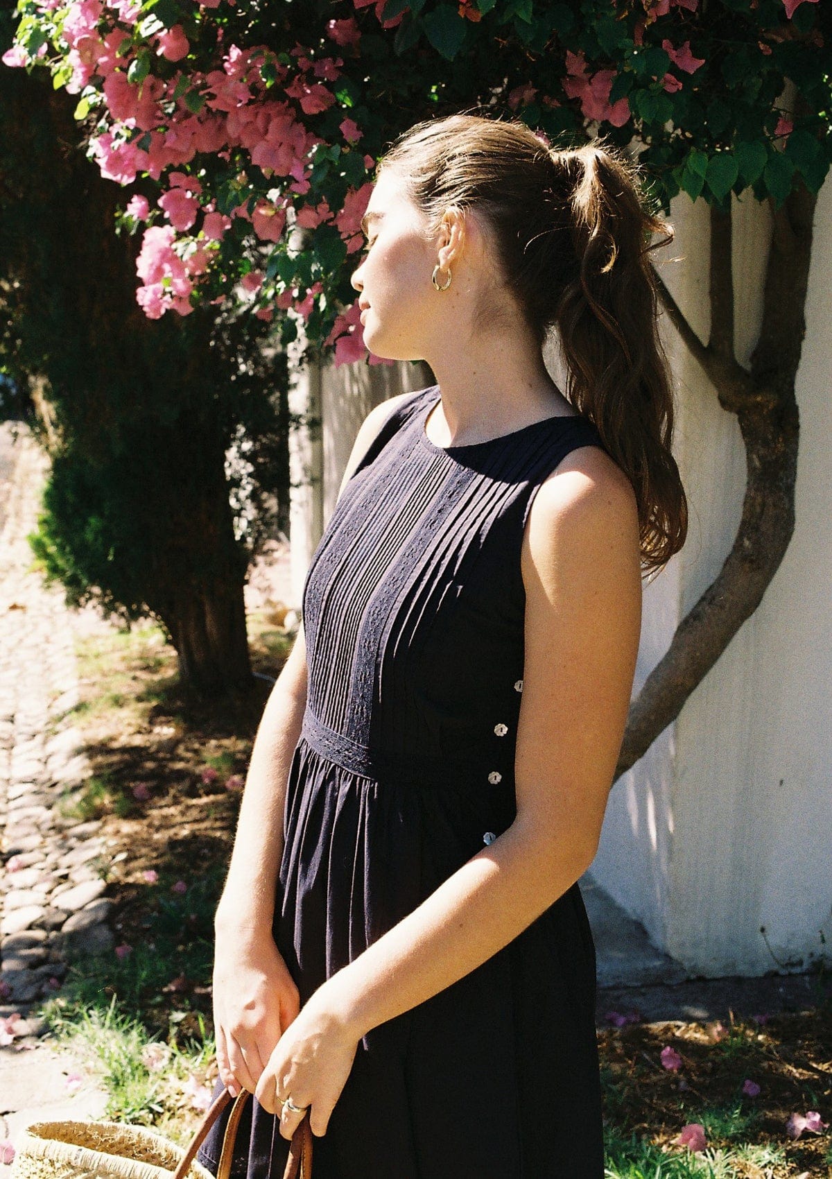 Elsie Day Dress | Navy