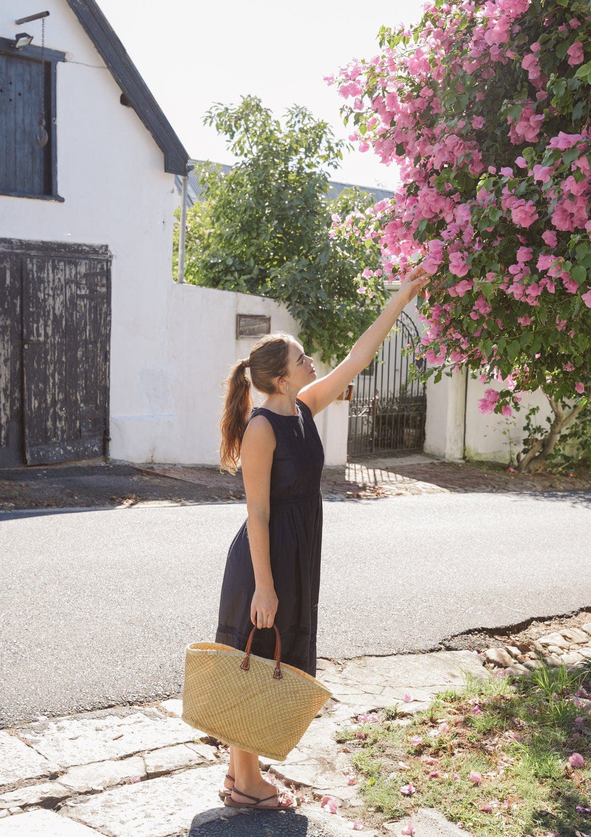 Elsie Day Dress | Navy