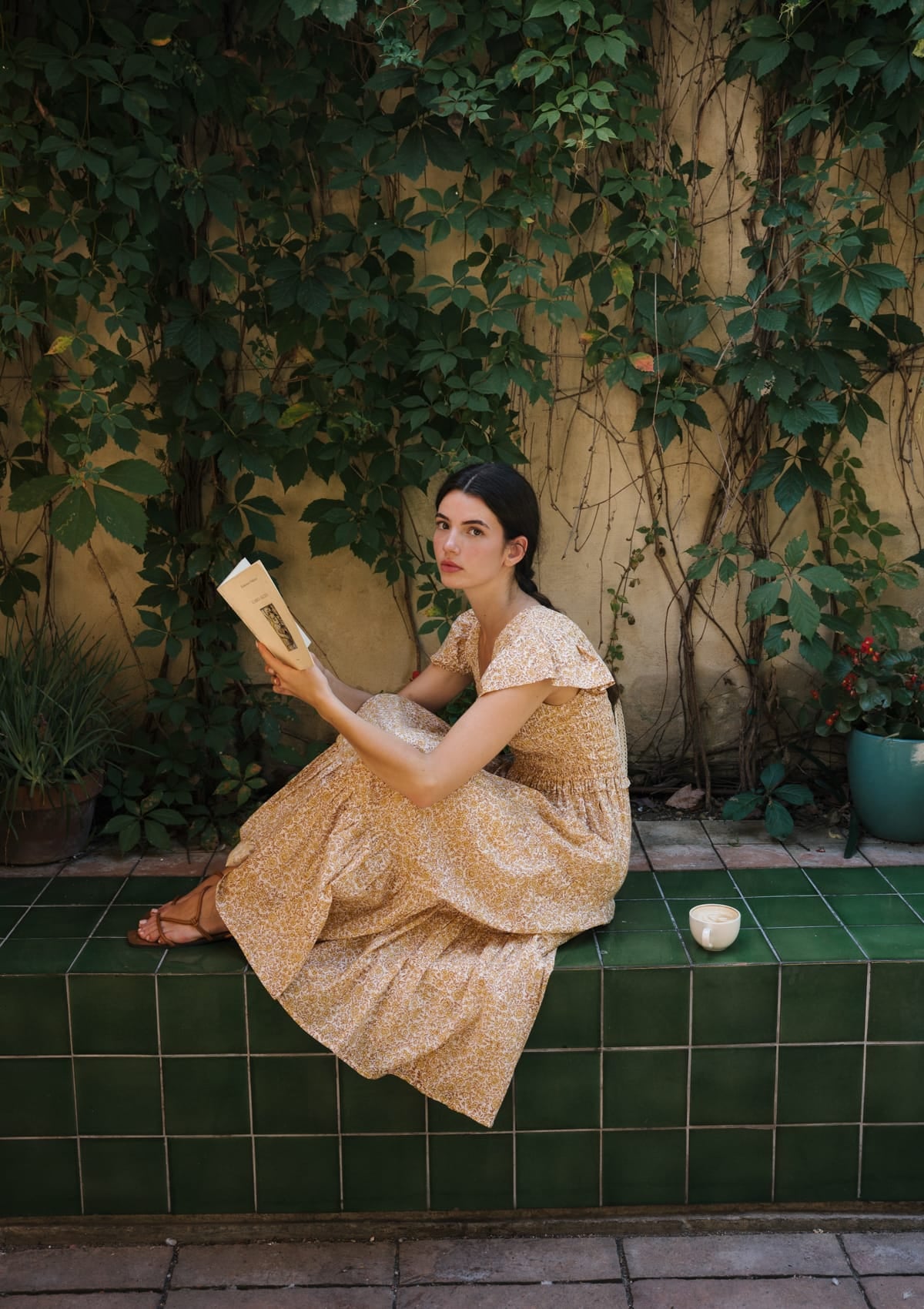 Emilia Day Dress | Vintage Posy