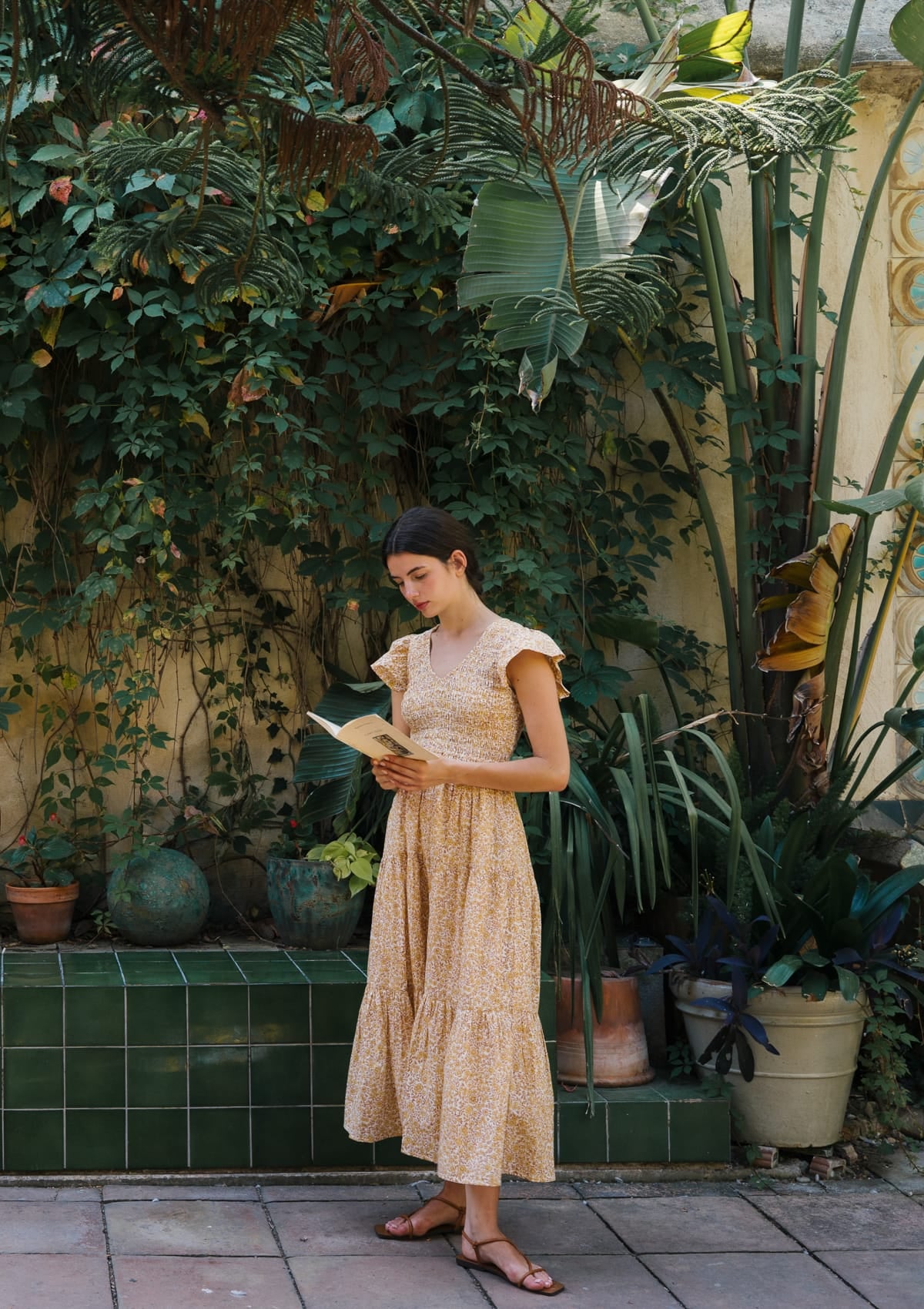 Emilia Day Dress | Vintage Posy