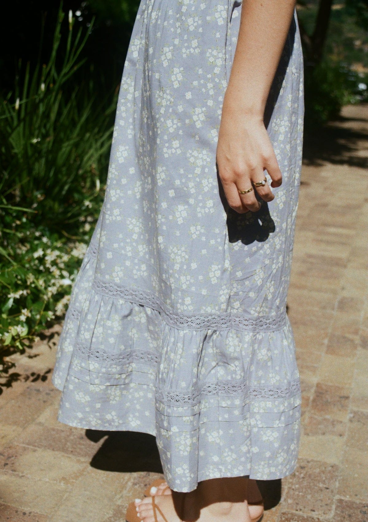 Lucie Day Dress | Elinor Garden Bleu