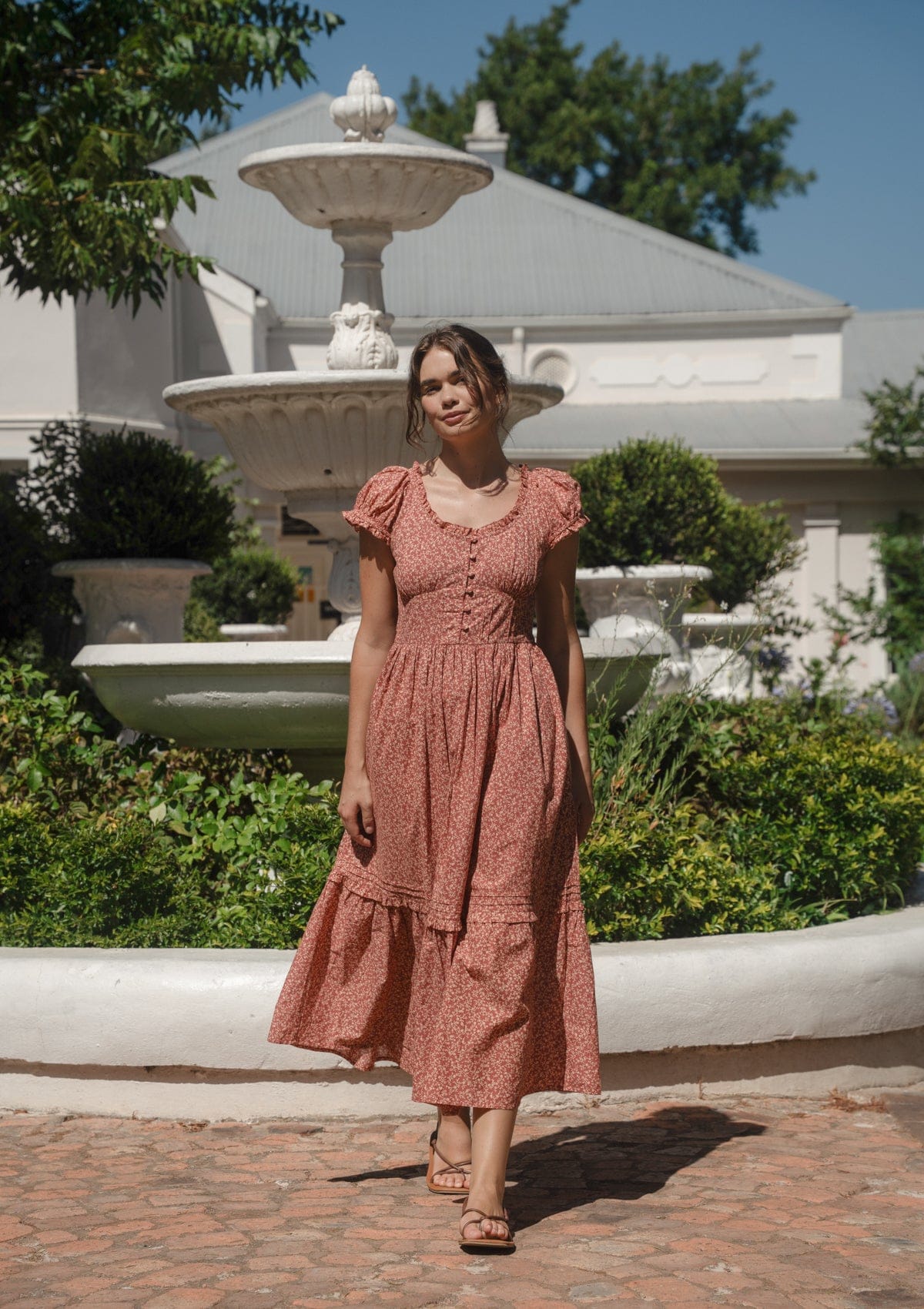 Mallory Day Dress | Rosewood Iris
