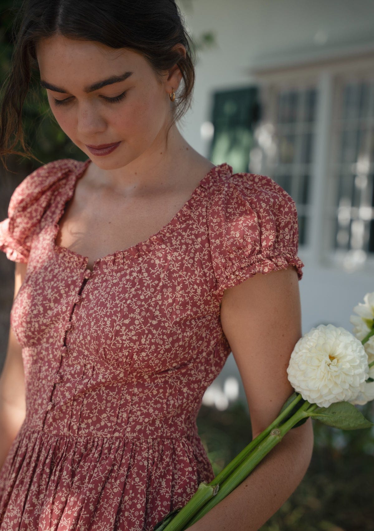 Mallory Day Dress | Rosewood Iris