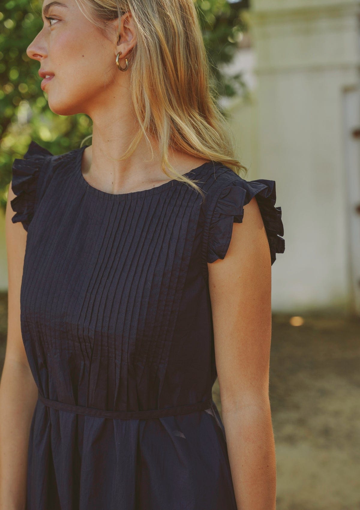 Painter Day Dress | Navy