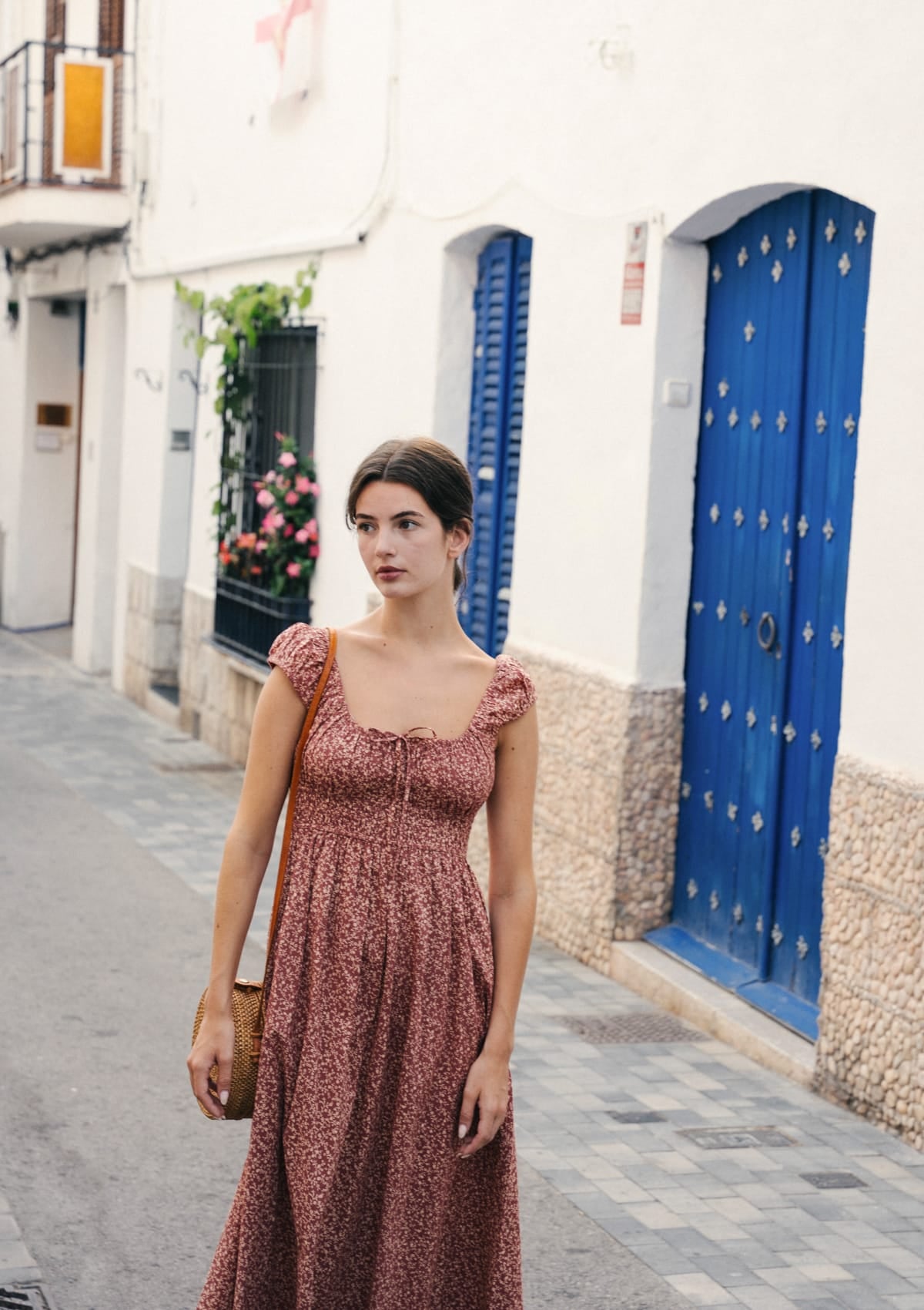 Peyton Day Dress | Rosewood Iris