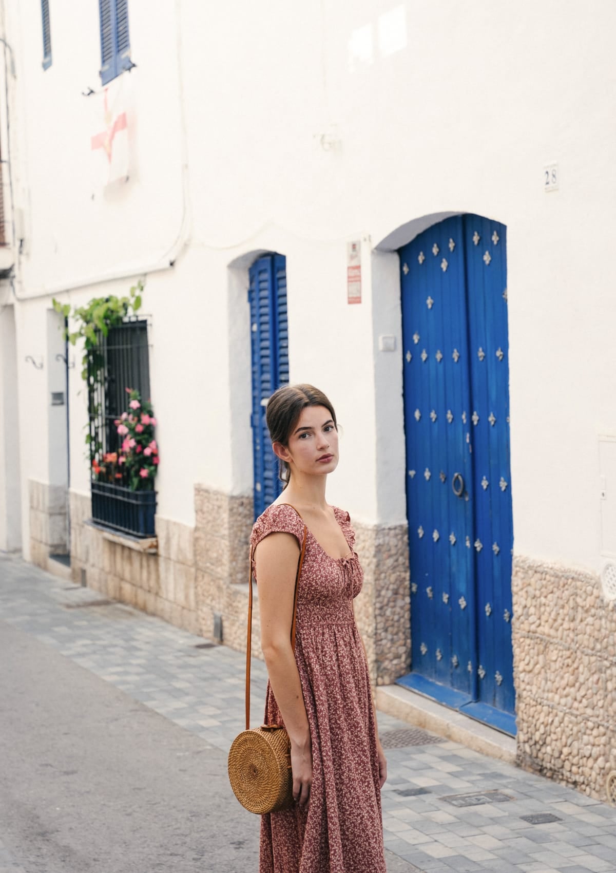 Peyton Day Dress | Rosewood Iris