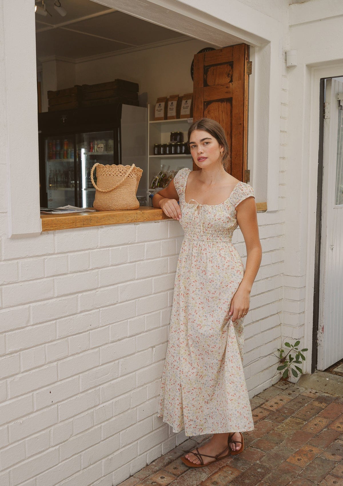 Peyton Day Dress | Poppy Field