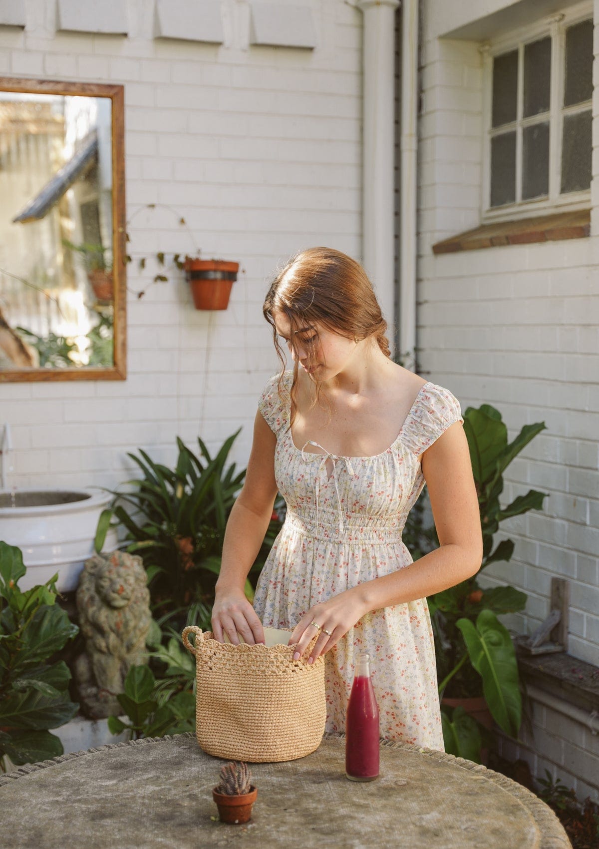 Peyton Day Dress | Poppy Field