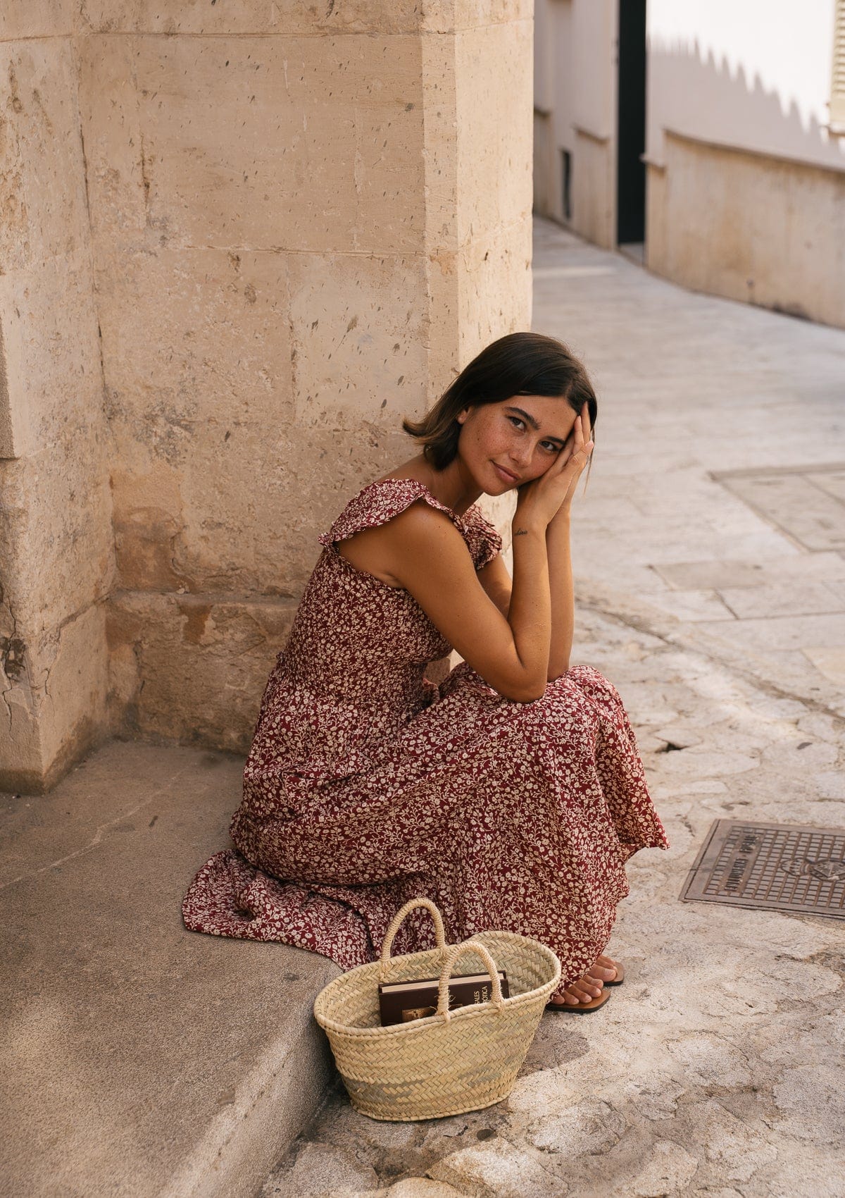 Sienna Day Dress | Camellia Garden