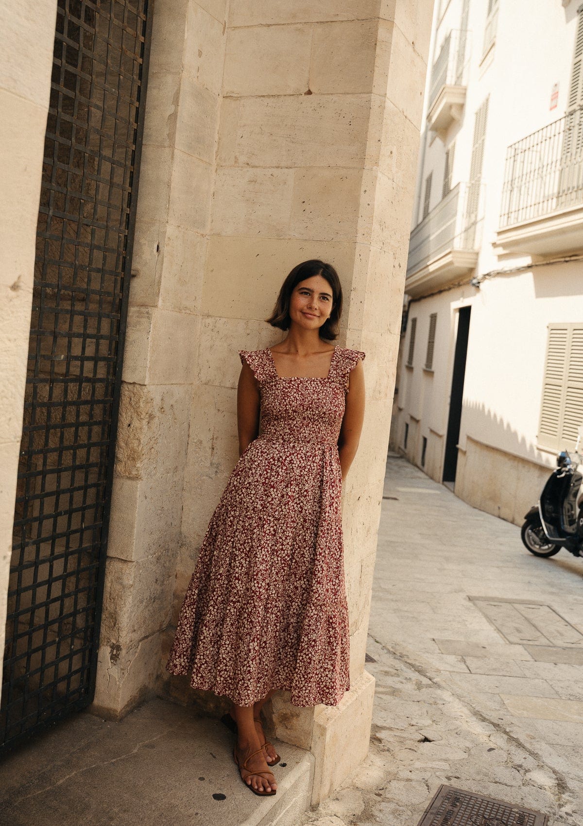 Sienna Day Dress | Camellia Garden
