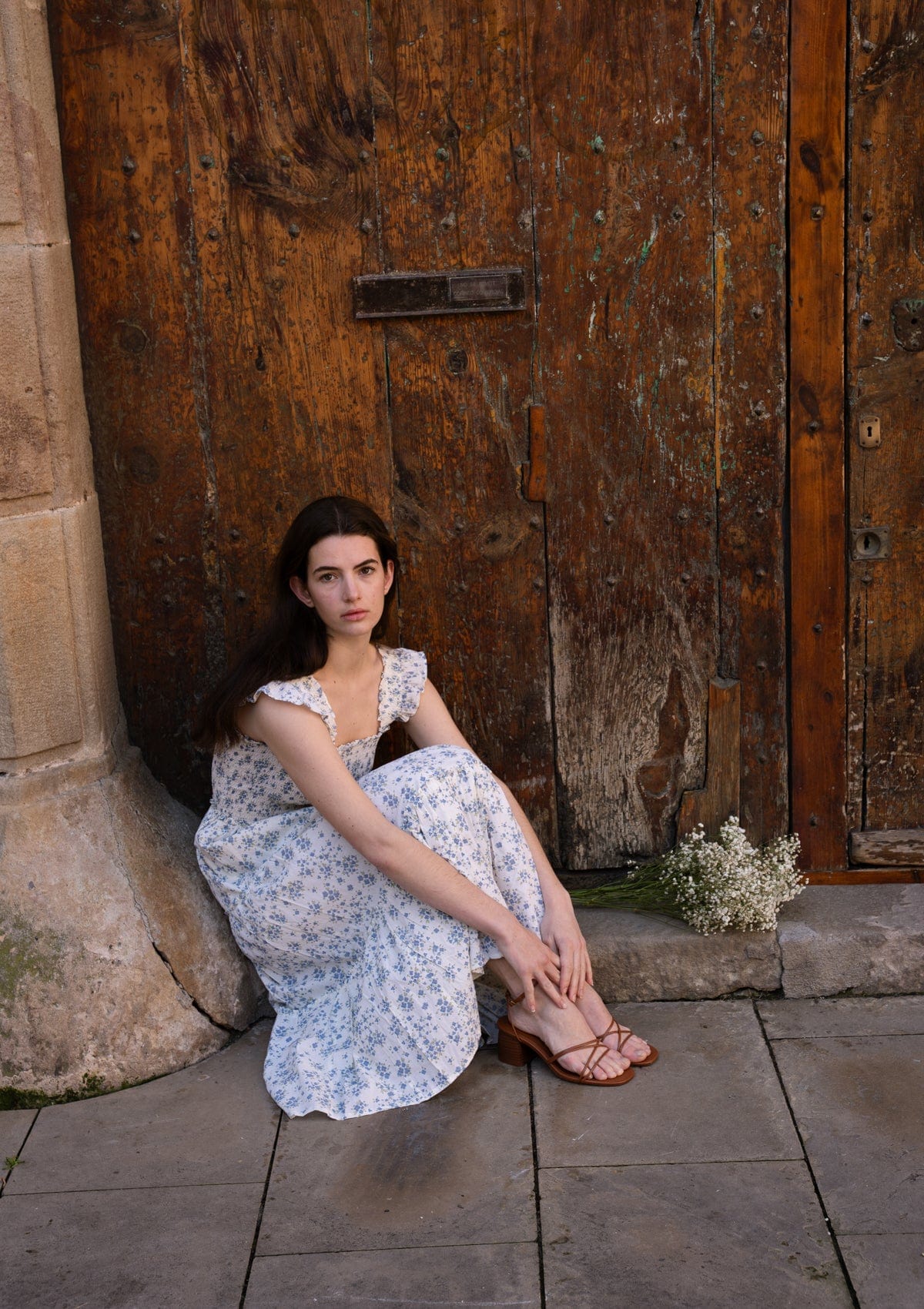 Sienna Day Dress | Elinor Garden Creme