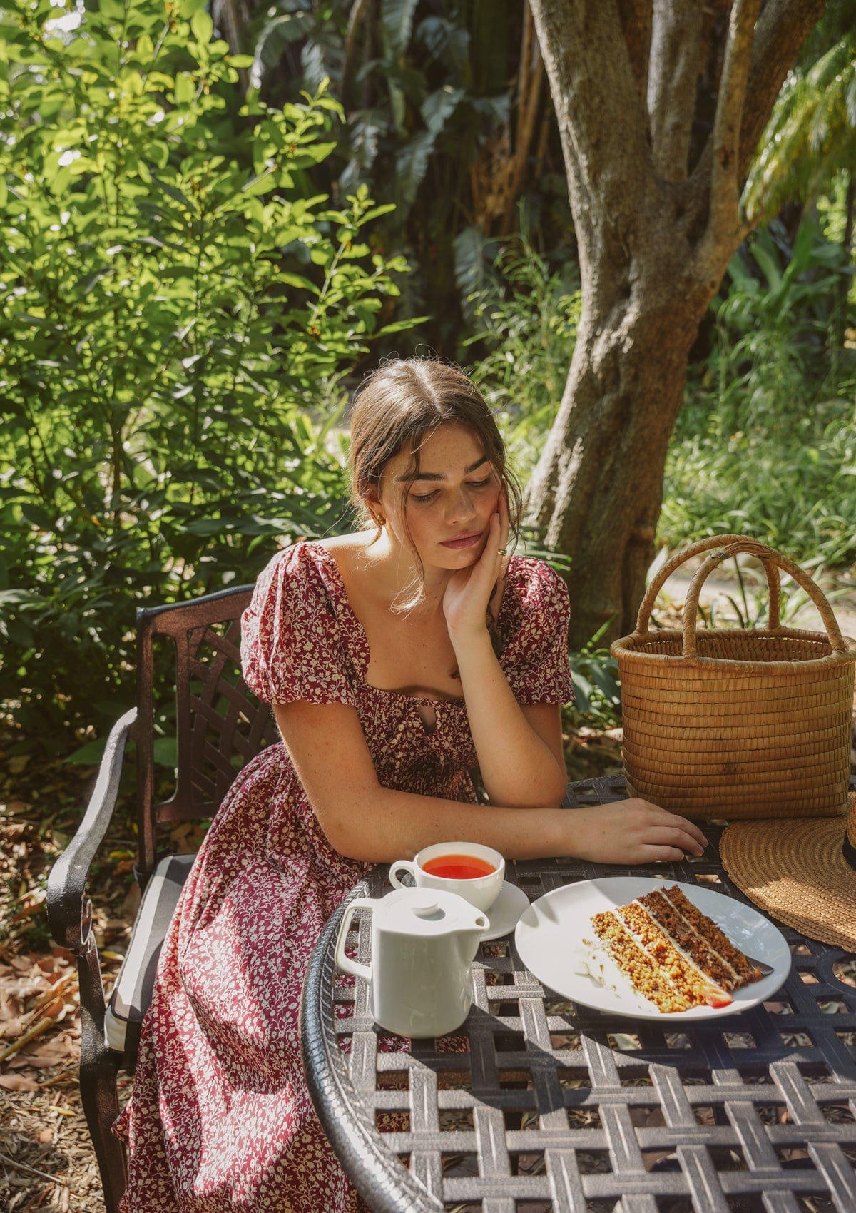 Sophie Day Dress | Camellia Garden