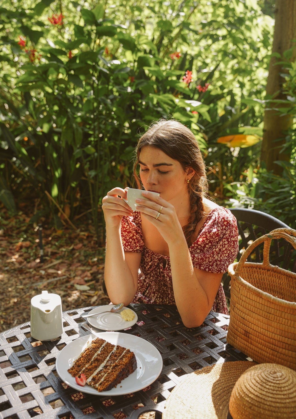 Sophie Day Dress | Camellia Garden