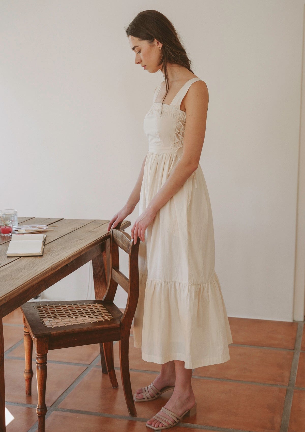 Tilda Day Dress | Natural