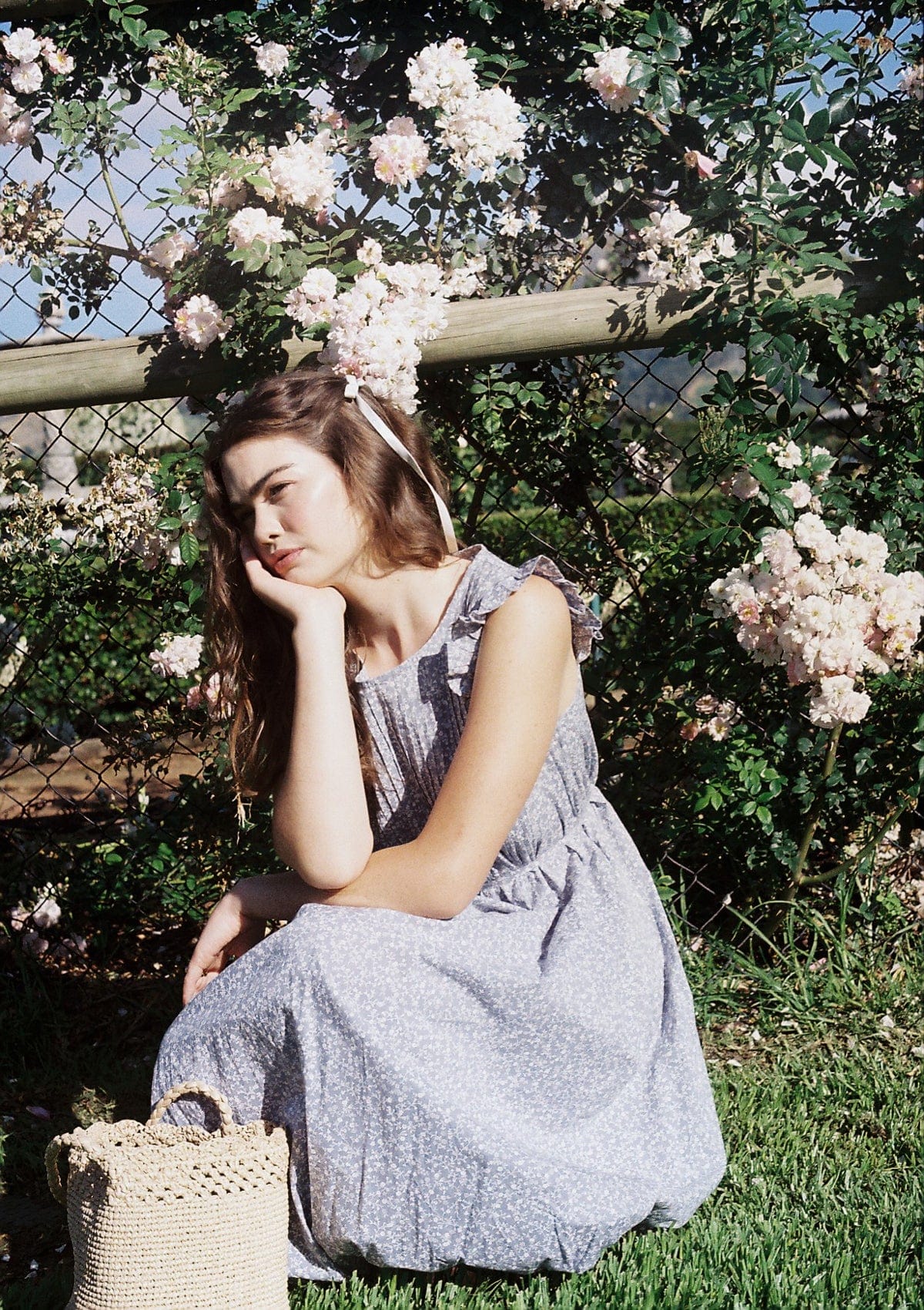 Painter Day Dress | Bleu Iris