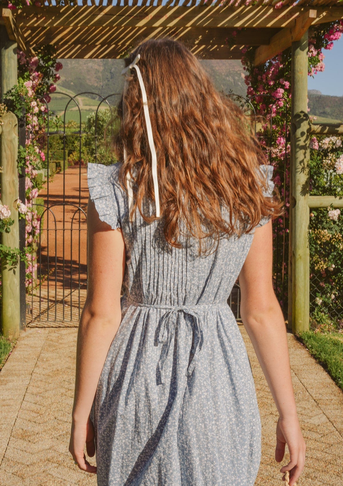 Painter Day Dress | Bleu Iris