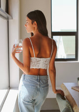 Ivory Blossom Bustier