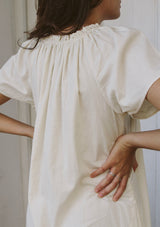Enid House Dress | Natural Dobby