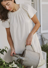 Enid House Dress | Natural Dobby
