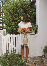 Enid House Dress | Natural Dobby