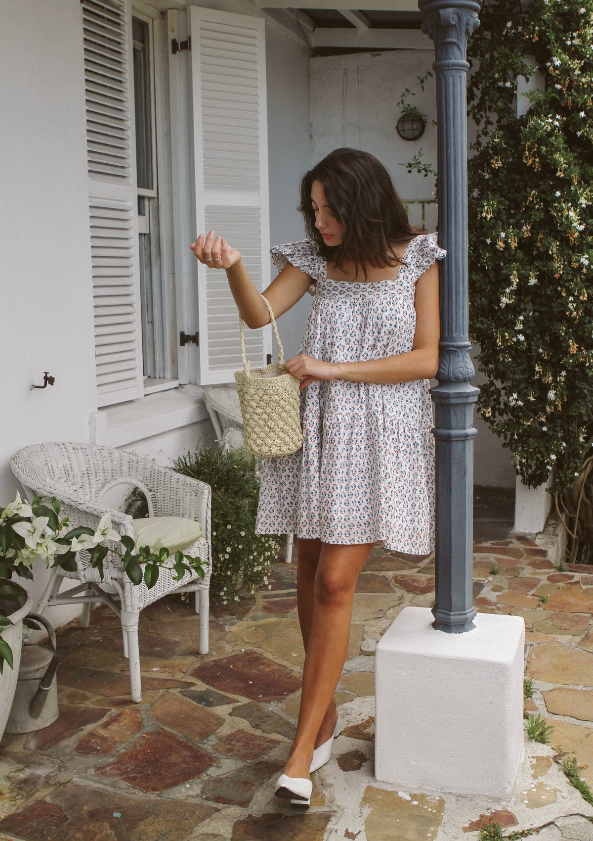 Olivia House Dress | Sunrise Posy