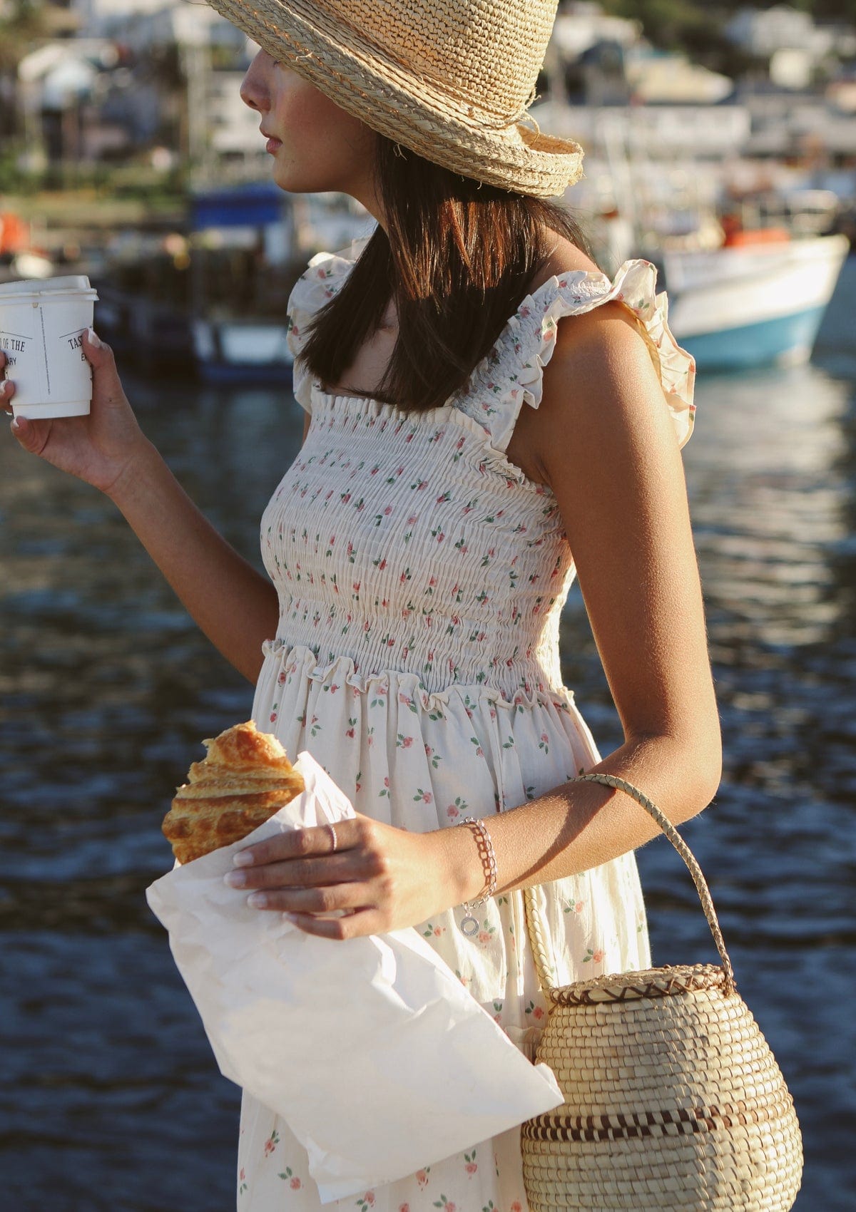 Sienna Day Dress | Petite Rose