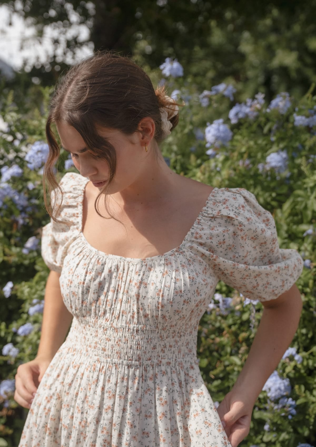 Aubree Day Dress | Morrissey Rose Petal