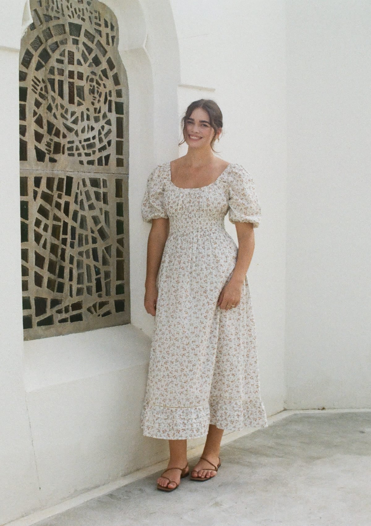 Aubree Day Dress | Morrissey Rose Petal