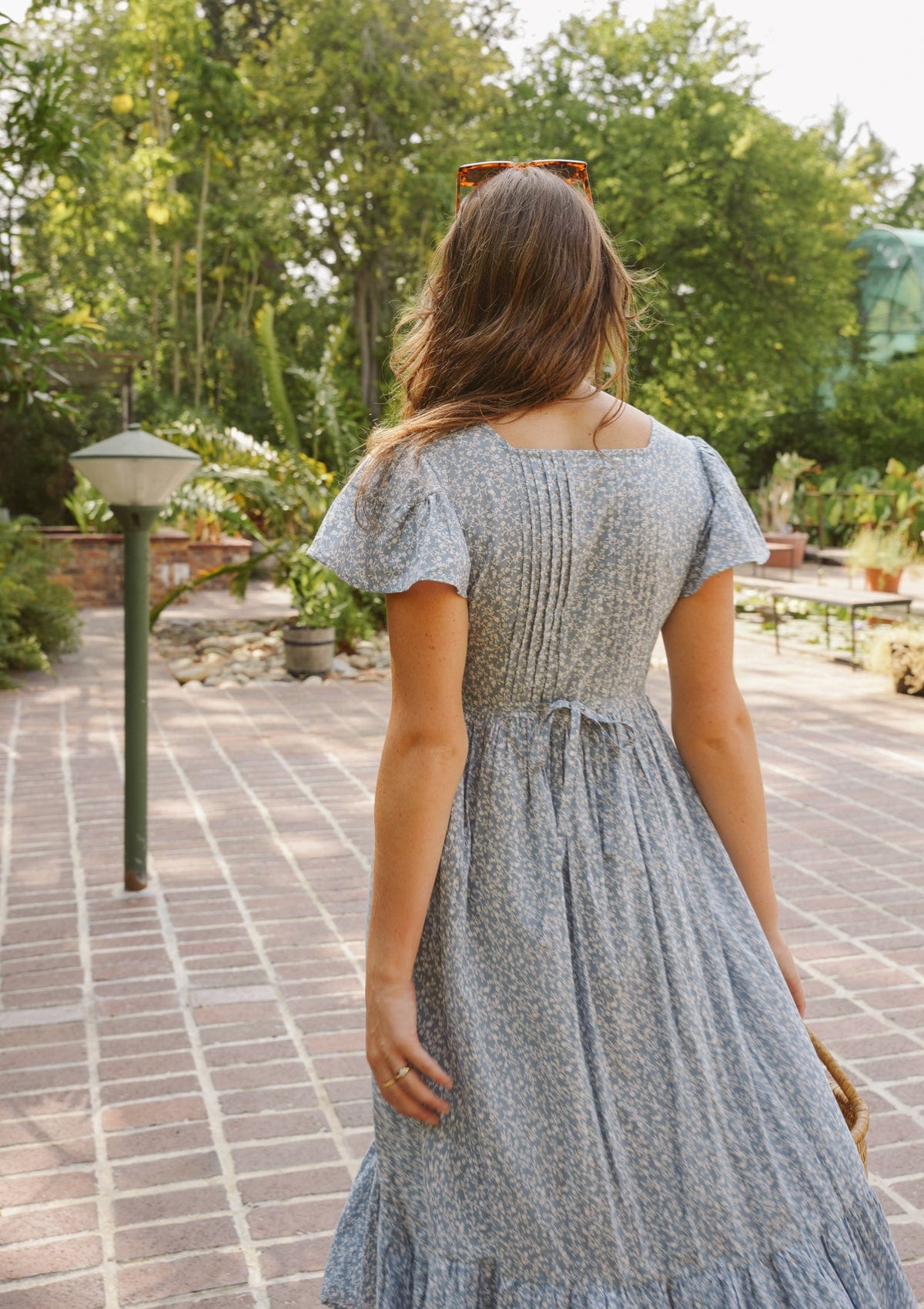 Freya Day Dress | Bleu Iris