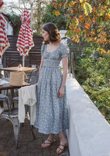 Bennet Day Dress | Elinor Garden Bleu