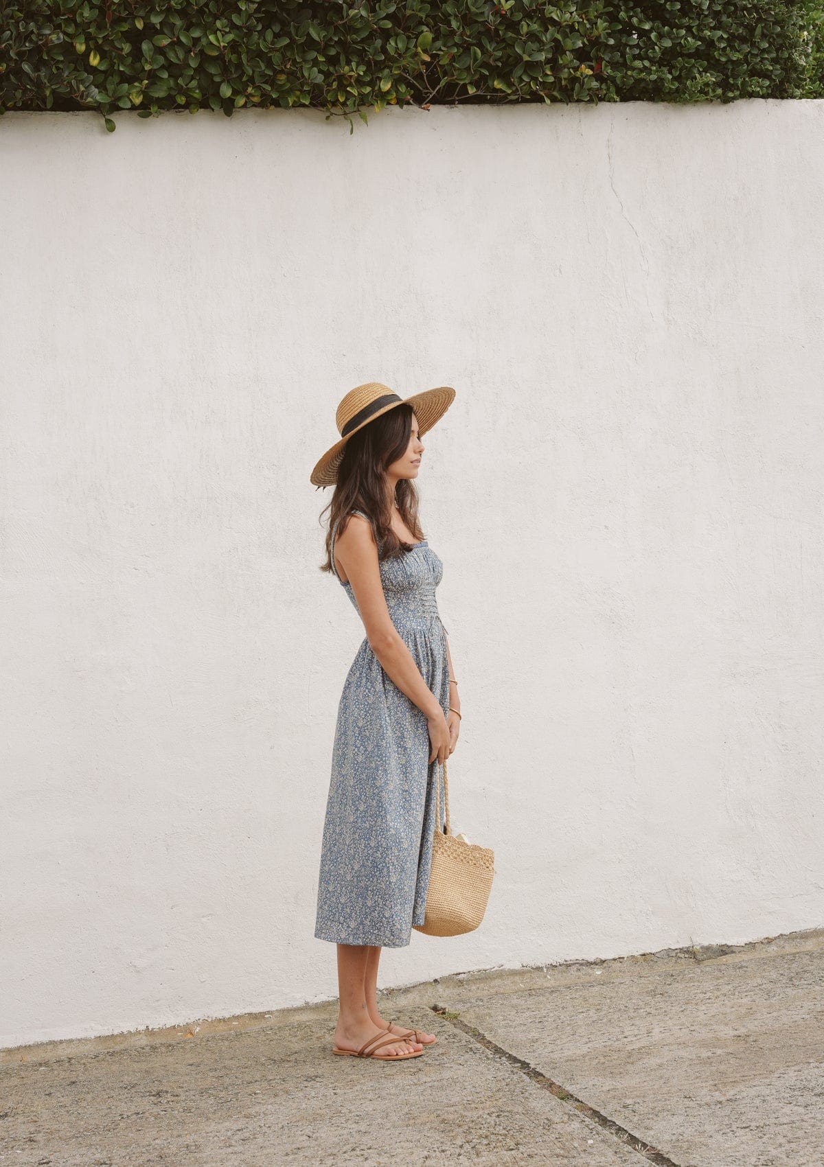 Camille Day Dress | Edelweiss Bleu