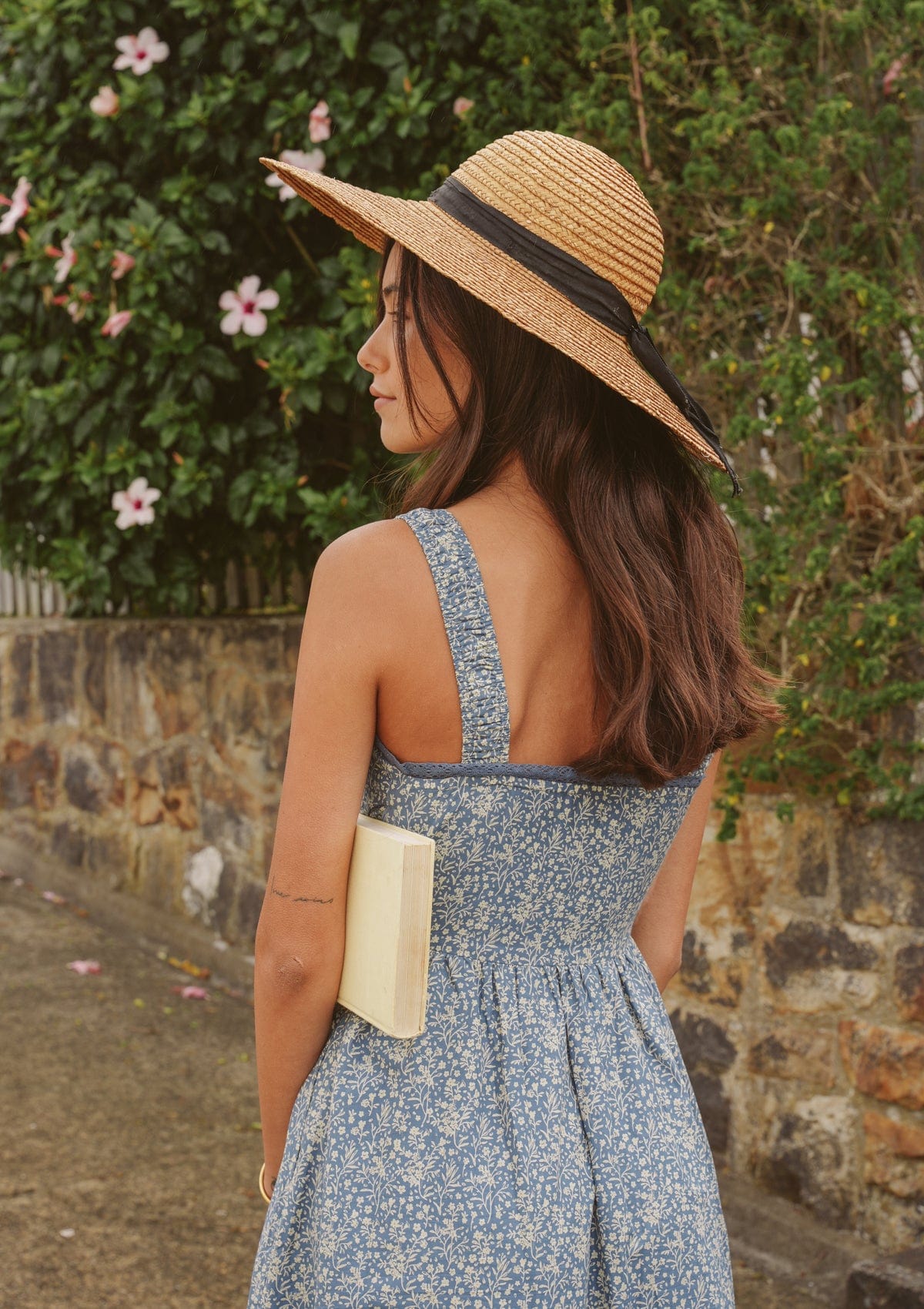 Camille Day Dress | Edelweiss Bleu