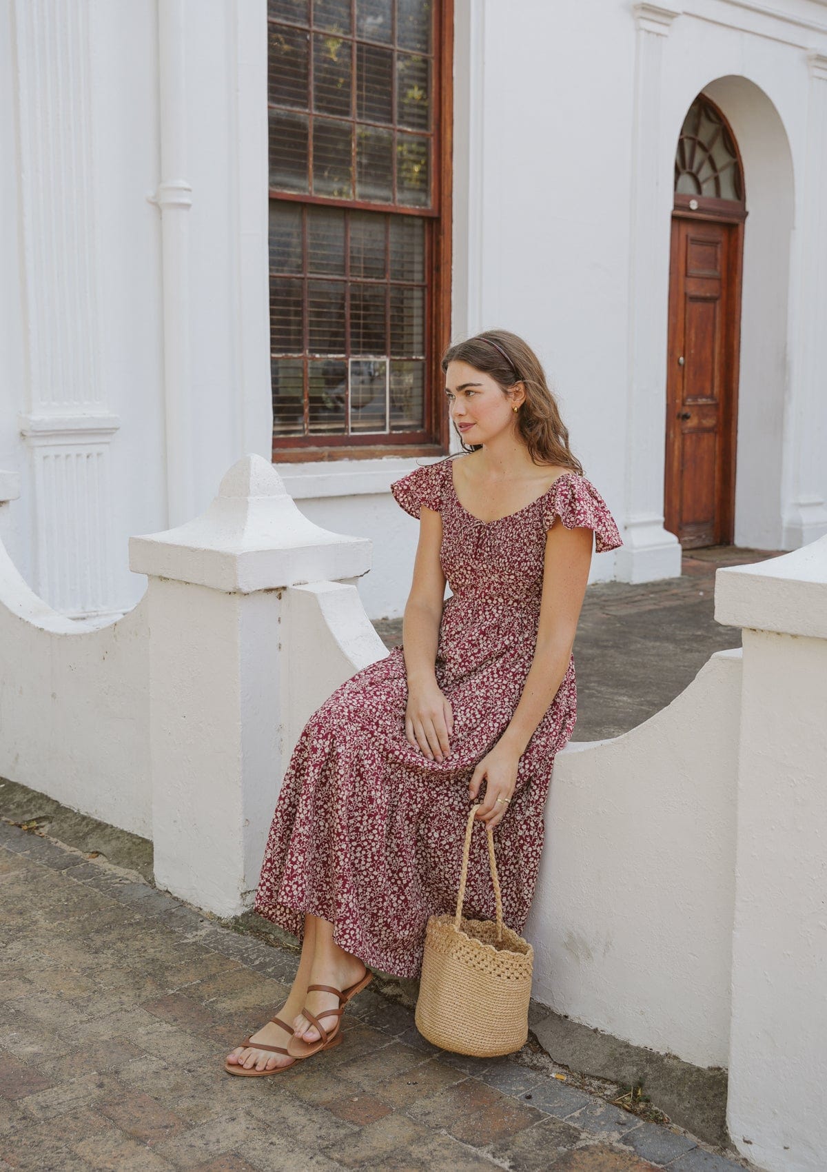 Annie Day Dress | Camellia Garden