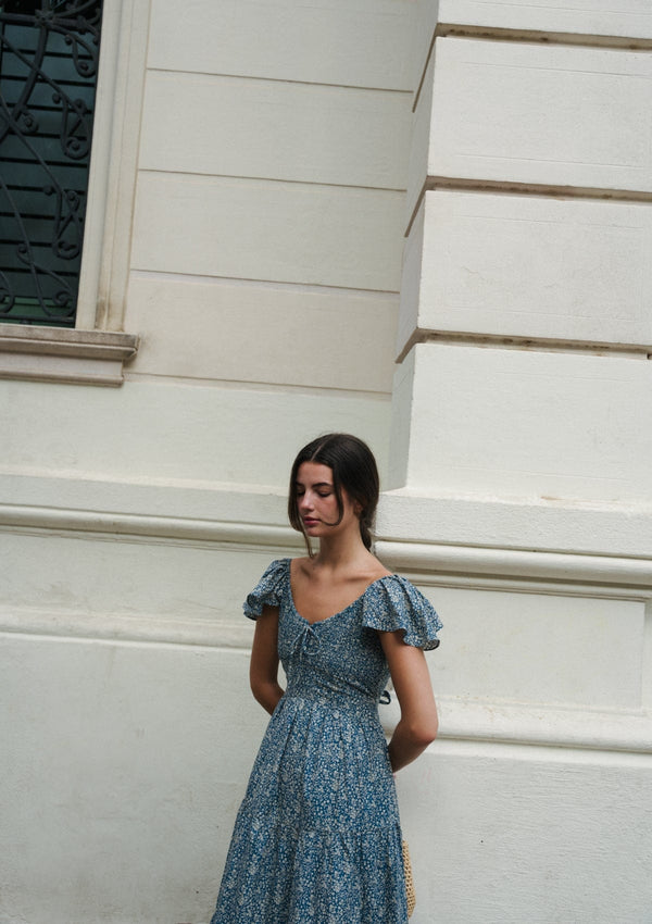 Annie Day Dress | Edelweiss Bleu