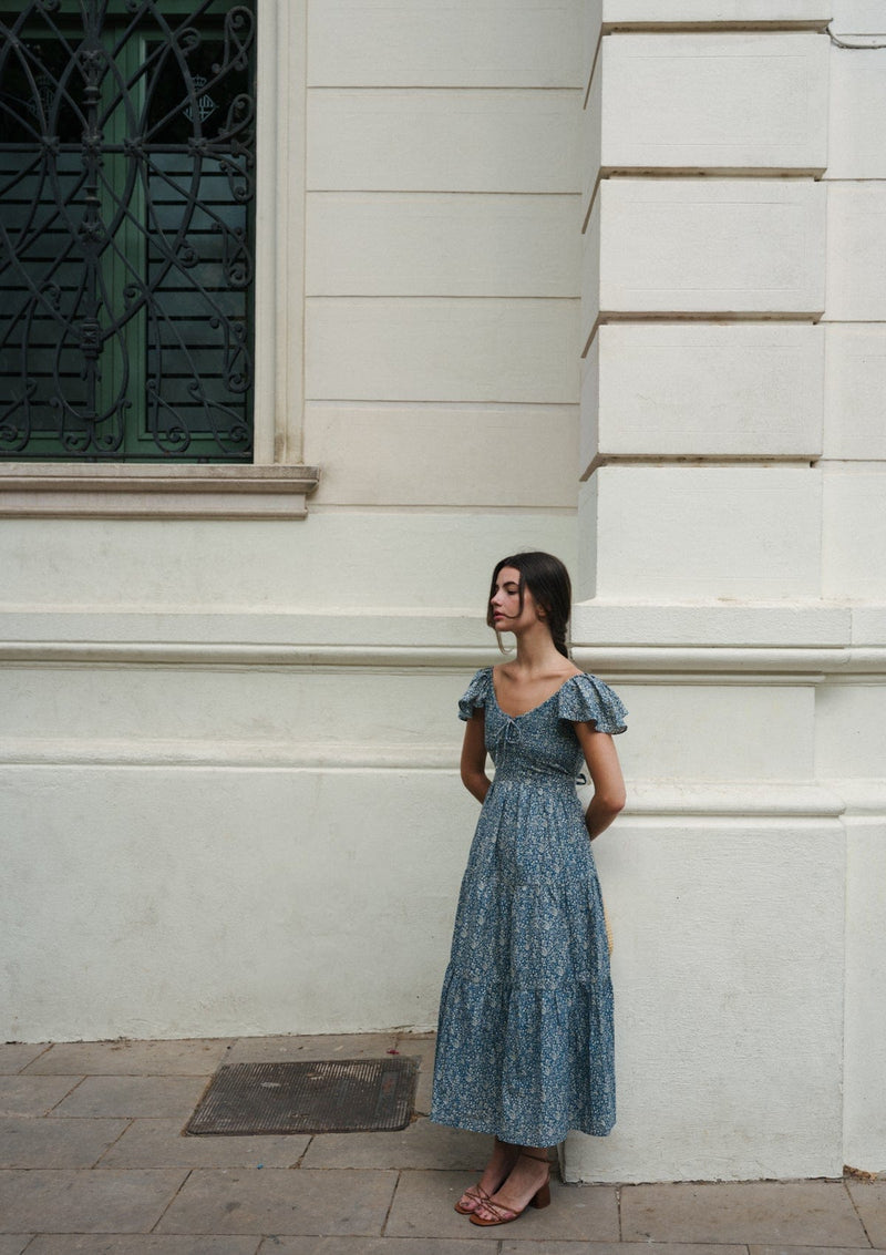 Annie Day Dress | Edelweiss Bleu