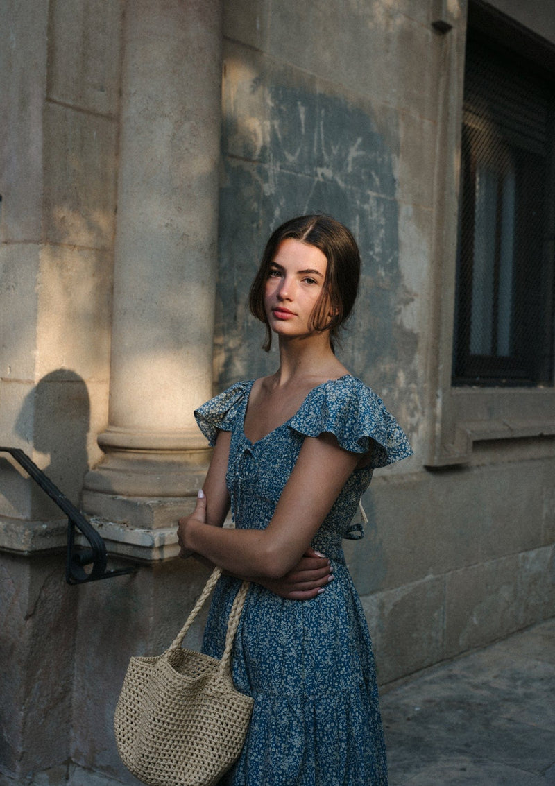 Annie Day Dress | Edelweiss Bleu